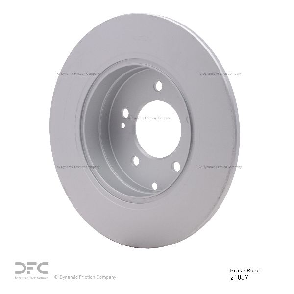 2017-2019 Kia Cadenza Disc Brake Rotor - Rear (Dynamic Friction)