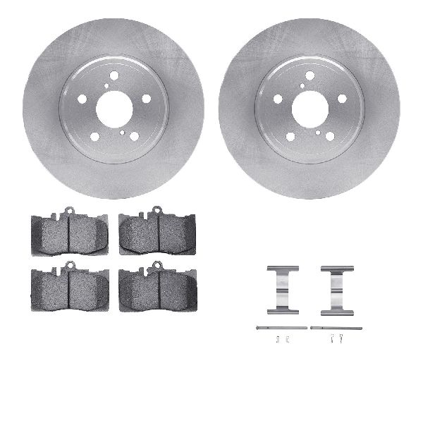 2001-2006 Lexus LS430 Disc Brake Kit - Front (Dynamic Friction)