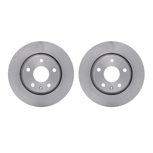 2008-2009 Audi TT Disc Brake Rotor Set - Rear (Dynamic Friction)