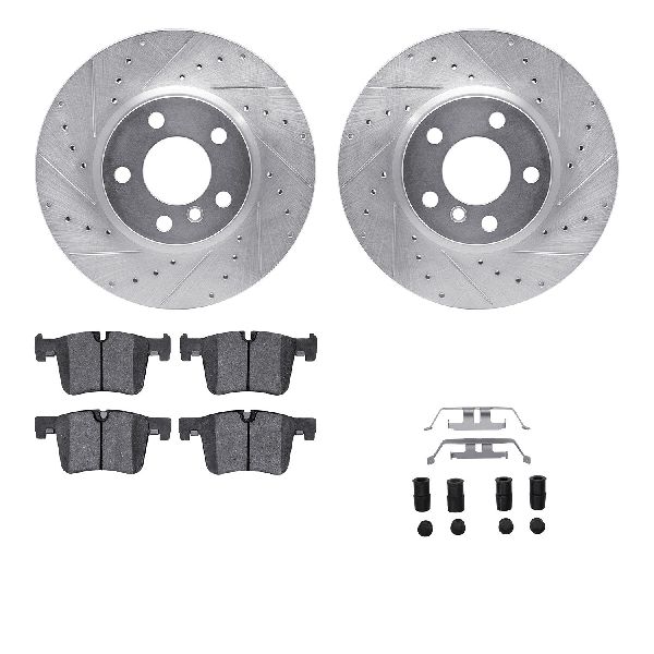 2011-2014 BMW X3 Disc Brake Kit - Front (Dynamic Friction)