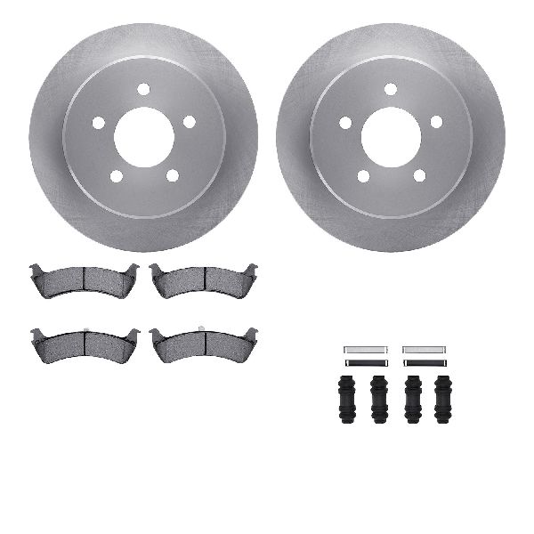 1997-2001 Mercury Mountaineer Disc Brake Kit - Rear (Dynamic Friction)