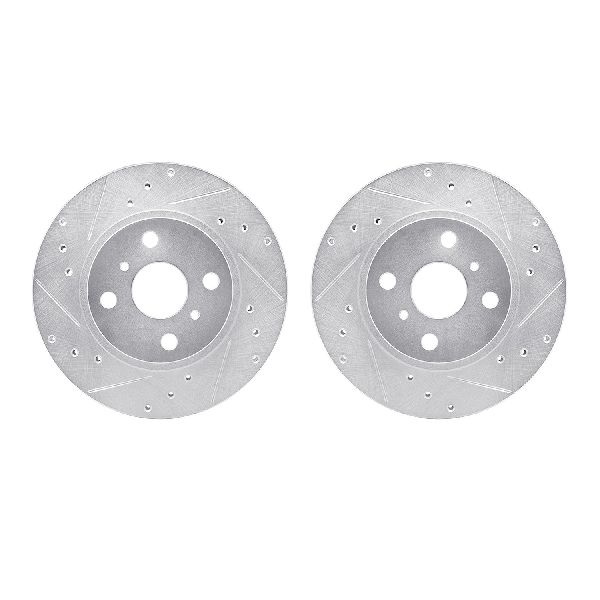 1987-1989 Toyota MR2 Disc Brake Rotor Set - Front (Dynamic Friction)