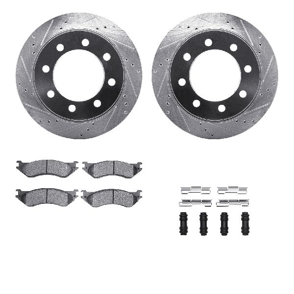 2006-2008 Dodge Ram 1500 Disc Brake Kit - Rear (Dynamic Friction)