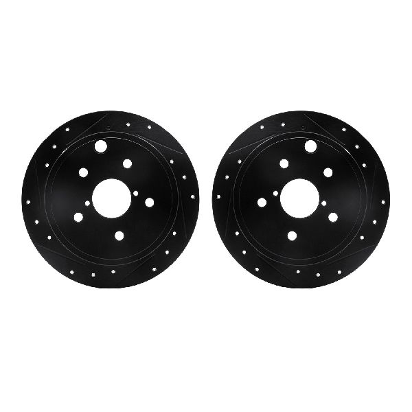 2015-2021 Subaru WRX Disc Brake Rotor Set - Rear (Dynamic Friction)
