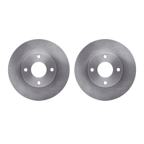 2005-2009 Ford Fiesta Disc Brake Rotor Set - Front (Dynamic Friction)