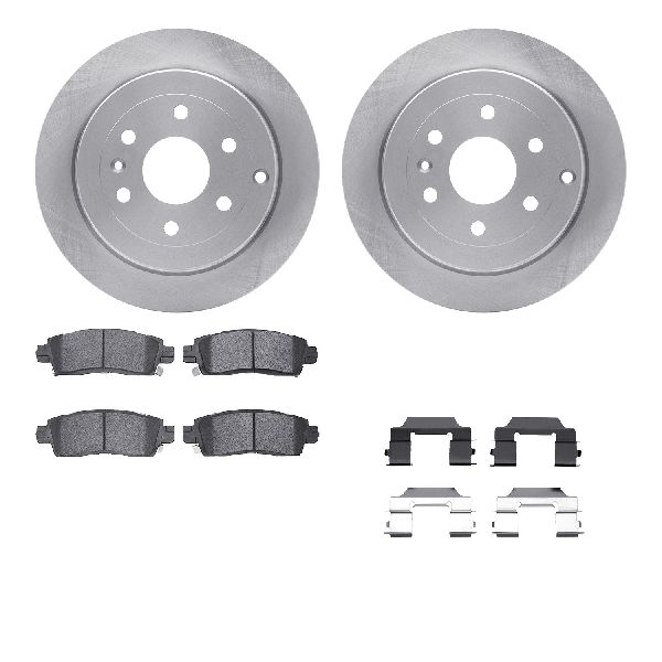 2009-2017 Chevrolet Traverse Disc Brake Kit - Rear (Dynamic Friction)