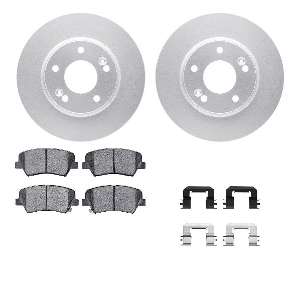 2012-2015 Hyundai Veloster Disc Brake Kit - Front (Dynamic Friction)