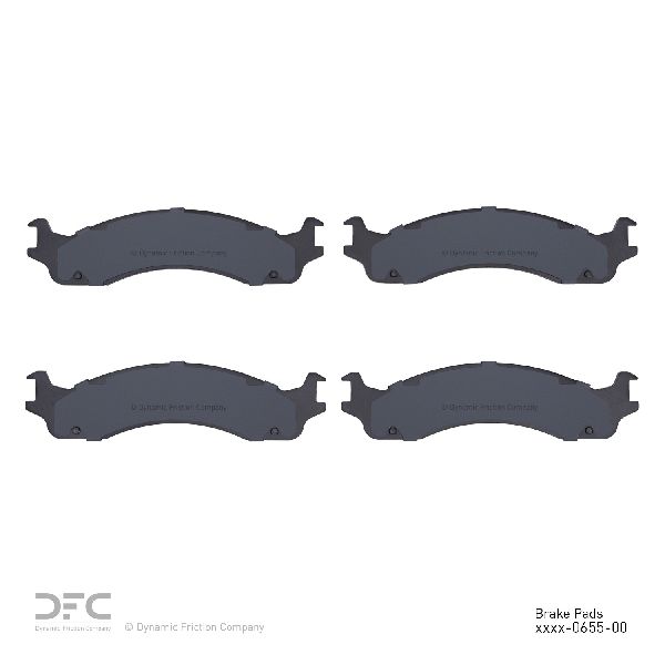 2003-2007 Ford E-250 Disc Brake Pad Set - Front (Dynamic Friction)