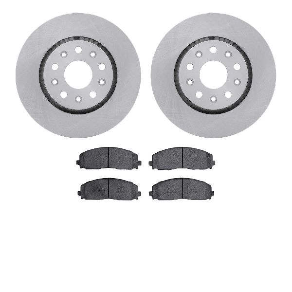 2018-2022 Jeep Wrangler Disc Brake Kit - Front (Dynamic Friction)