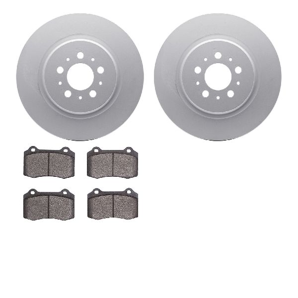 2004-2007 Volvo V70 Disc Brake Kit - Rear (Dynamic Friction)