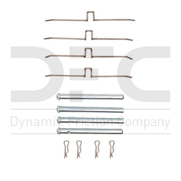 1975-1987 Volvo 244 Disc Brake Hardware Kit - Front (Dynamic Friction)