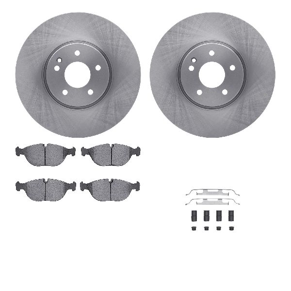 2005-2006 Chrysler Crossfire Disc Brake Kit - Front (Dynamic Friction)