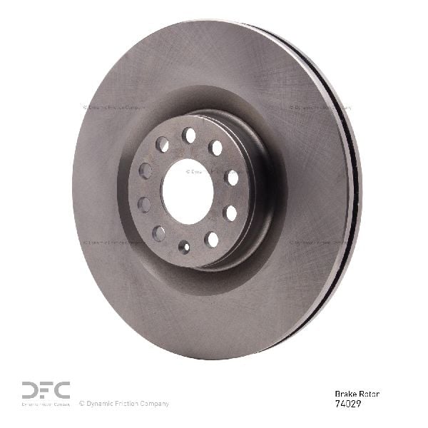 2009-2011 Volkswagen CC Disc Brake Rotor - Front (Dynamic Friction)