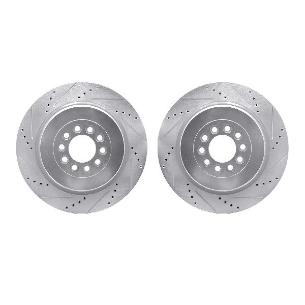 2003-2005 Jaguar S-Type Disc Brake Rotor Set - Front (Dynamic Friction)