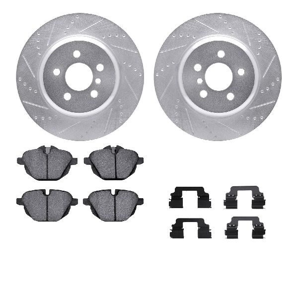 2020-2022 BMW X3 Disc Brake Kit - Rear (Dynamic Friction)