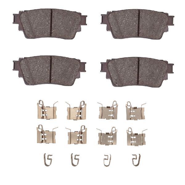 2023-2024 Mitsubishi Outlander PHEV Disc Brake Pad Set - Rear (Dynamic Friction)