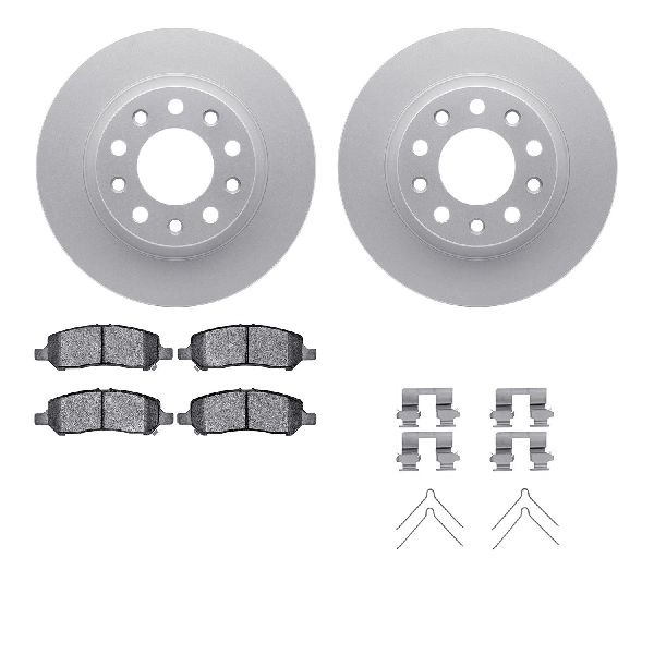 2013-2016 Dodge Dart Disc Brake Kit - Rear (Dynamic Friction)