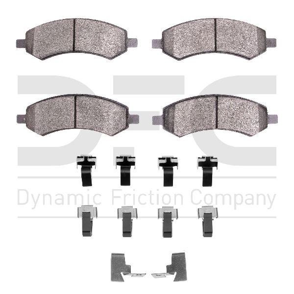 2006-2010 Dodge Ram 1500 Disc Brake Pad Set - Front (Dynamic Friction)