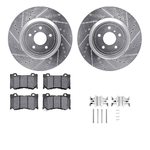 2014-2020 INFINITI Q50 Disc Brake Kit - Front (Dynamic Friction)