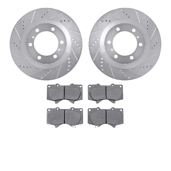 2010-2022 Toyota 4Runner Disc Brake Kit - Front (Dynamic Friction)