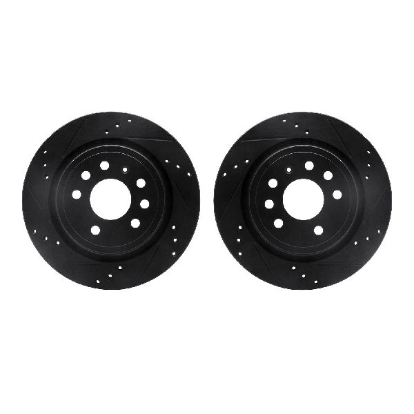 2003-2011 Saab 9-3 Disc Brake Rotor Set - Rear (Dynamic Friction)
