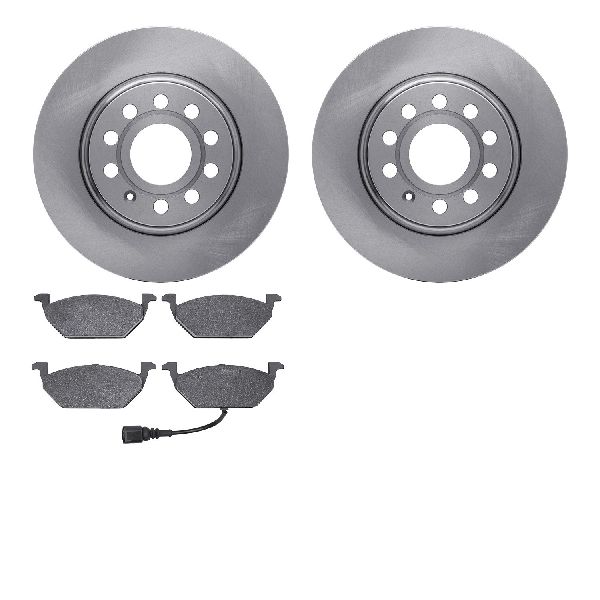 2011-2015 Volkswagen Jetta Disc Brake Kit - Front (Dynamic Friction)