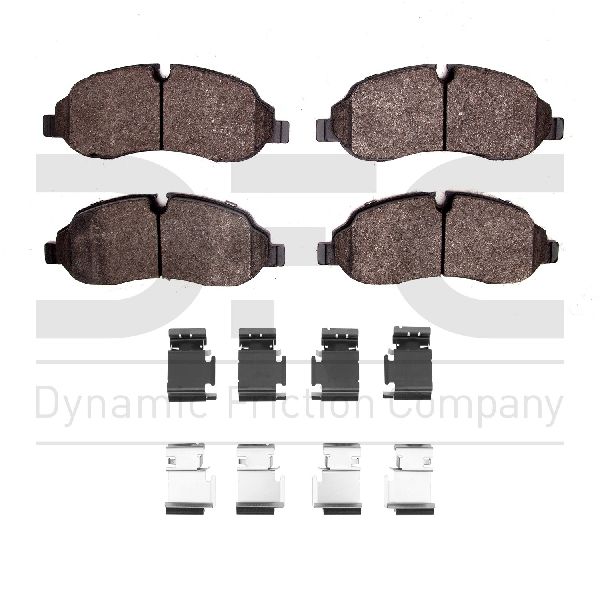 2015-2020 Ford Transit-150 Disc Brake Pad Set - Front (Dynamic Friction)