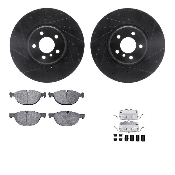 2008-2019 BMW X6 Disc Brake Kit - Front (Dynamic Friction)