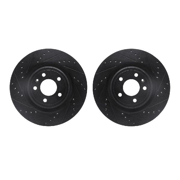 2011-2014 Ford Mustang Disc Brake Rotor Set - Front (Dynamic Friction)