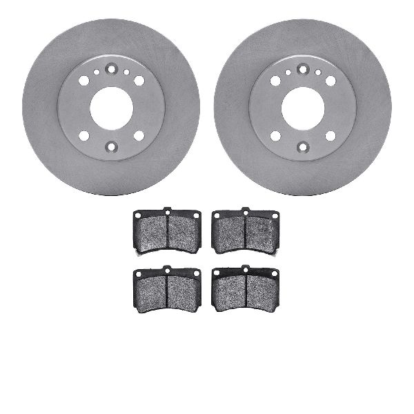 2001-2002 Kia Rio Disc Brake Kit - Front (Dynamic Friction)