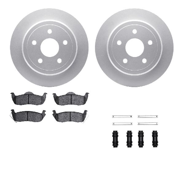 2006-2010 Jeep Commander Disc Brake Kit - Rear (Dynamic Friction)