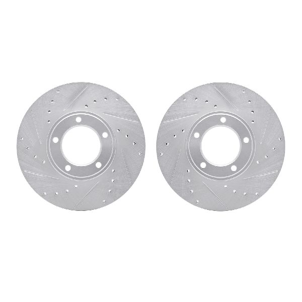 1996-1997 Jaguar XJR Disc Brake Rotor Set - Front (Dynamic Friction)