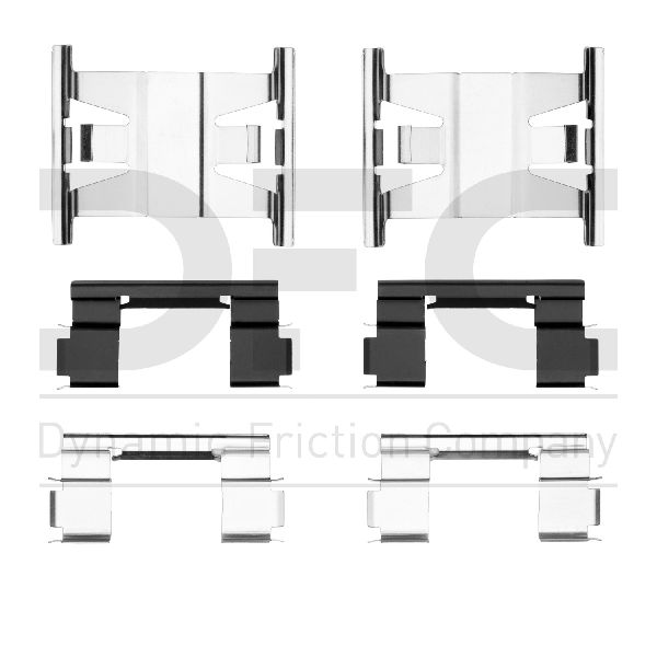 1997-2001 Mercury Mountaineer Disc Brake Hardware Kit - Front (Dynamic Friction)