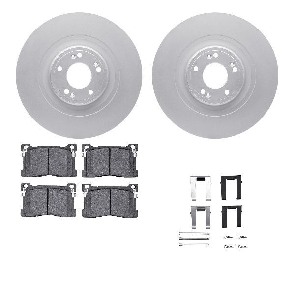 2012-2016 Hyundai Equus Disc Brake Kit - Front (Dynamic Friction)
