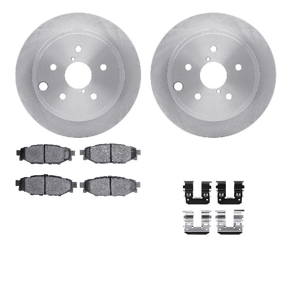 2015-2021 Subaru WRX Disc Brake Kit - Rear (Dynamic Friction)
