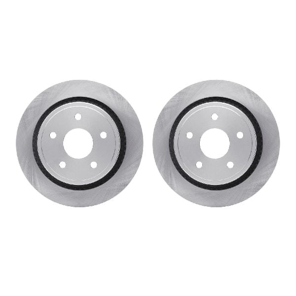 2002-2010 Dodge Ram 1500 Disc Brake Rotor Set - Rear (Dynamic Friction)