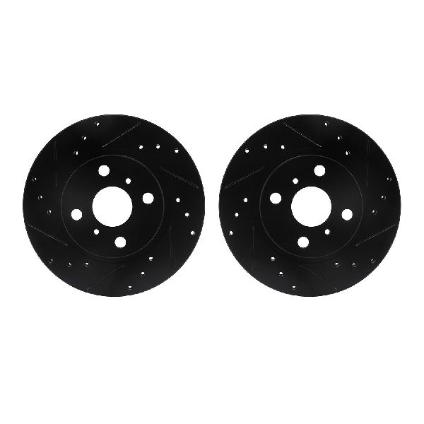1989-1992 Geo Prizm Disc Brake Rotor Set - Front (Dynamic Friction)