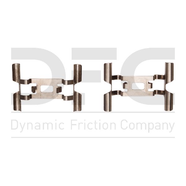 2019-2023 Porsche Cayenne Disc Brake Hardware Kit - Rear (Dynamic Friction)