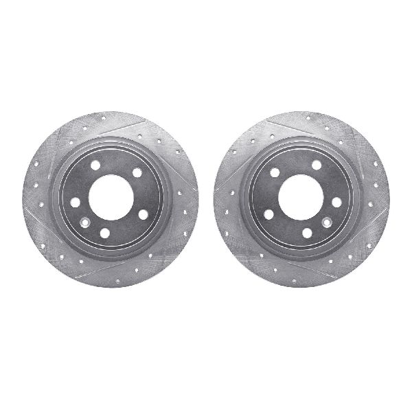 2014-2015 Chevrolet Cruze Disc Brake Rotor Set - Rear (Dynamic Friction)