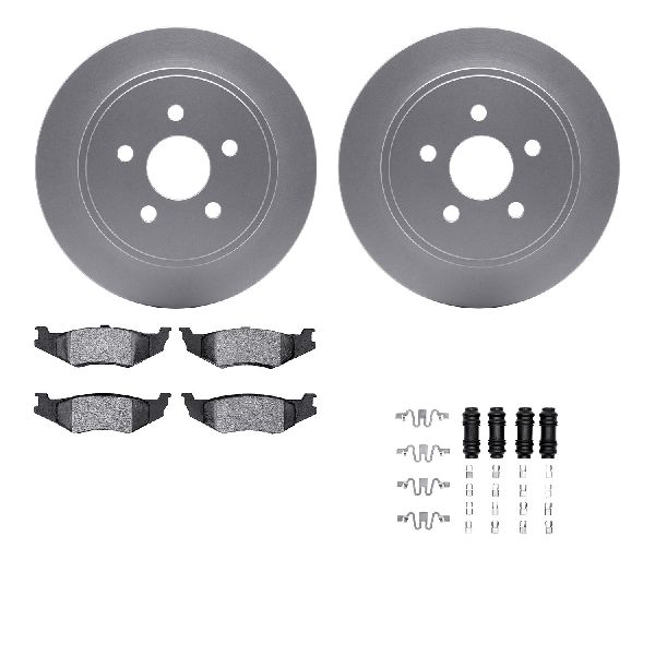 2003-2010 Chrysler PT Cruiser Disc Brake Kit - Rear (Dynamic Friction)