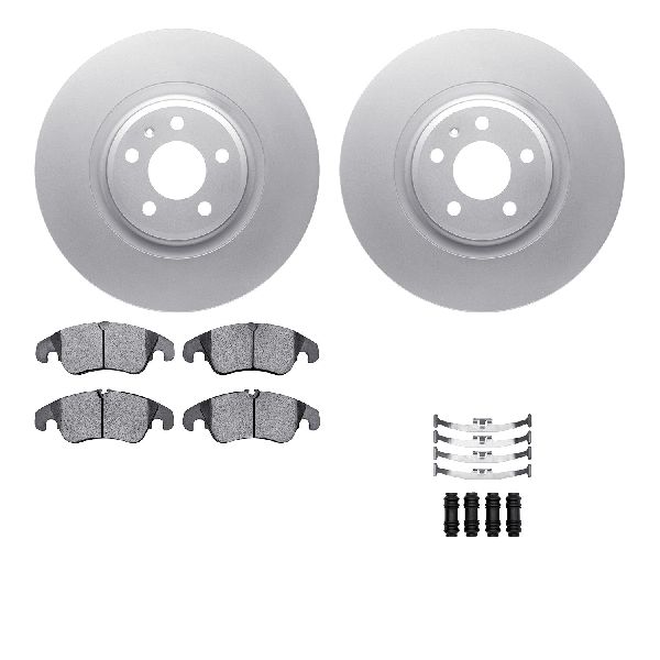 2014-2015 Audi A6 Disc Brake Kit - Front (Dynamic Friction)