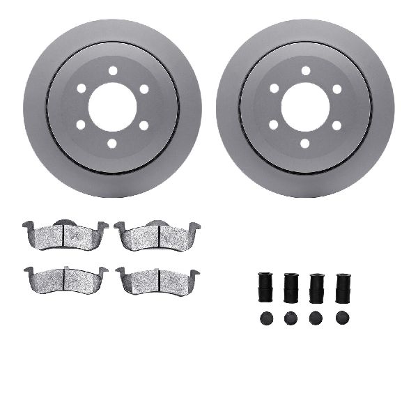 2013-2017 Lincoln Navigator Disc Brake Kit - Rear (Dynamic Friction)
