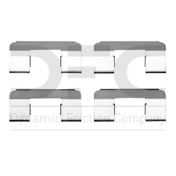 1986-1991 Cadillac Eldorado Disc Brake Hardware Kit - Front (Dynamic Friction)