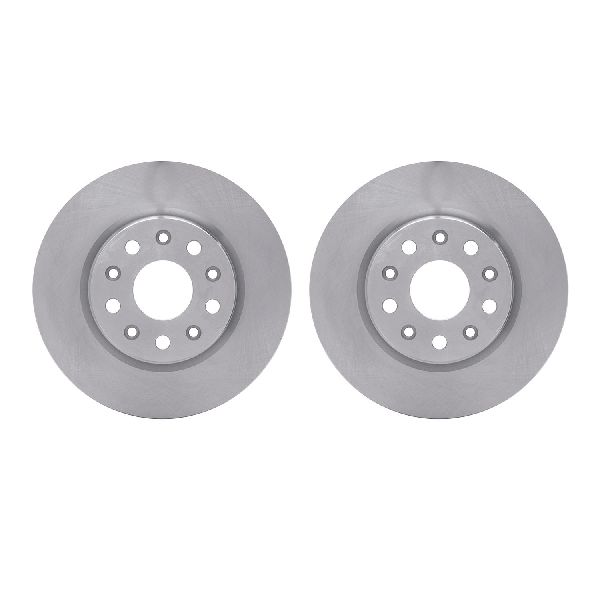 2018-2024 Jeep Wrangler Disc Brake Rotor Set - Front (Dynamic Friction)