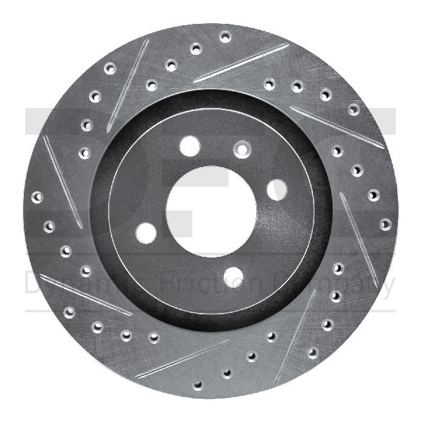 1991-1993 Volkswagen Passat Disc Brake Rotor - Front Left (Dynamic Friction)