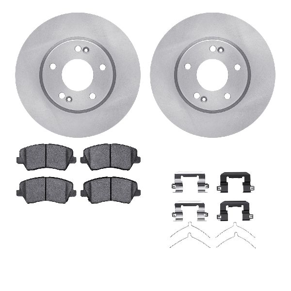 2016-2021 Hyundai Veloster Disc Brake Kit - Front (Dynamic Friction)