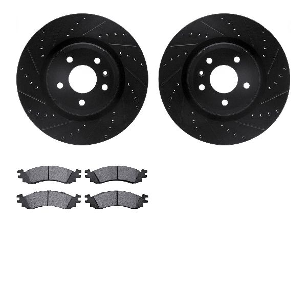 2011-2012 Ford Taurus Disc Brake Kit - Front (Dynamic Friction)
