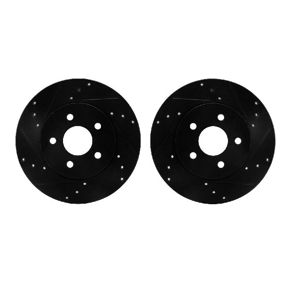 2002-2008 Jaguar X-Type Disc Brake Rotor Set - Rear (Dynamic Friction)