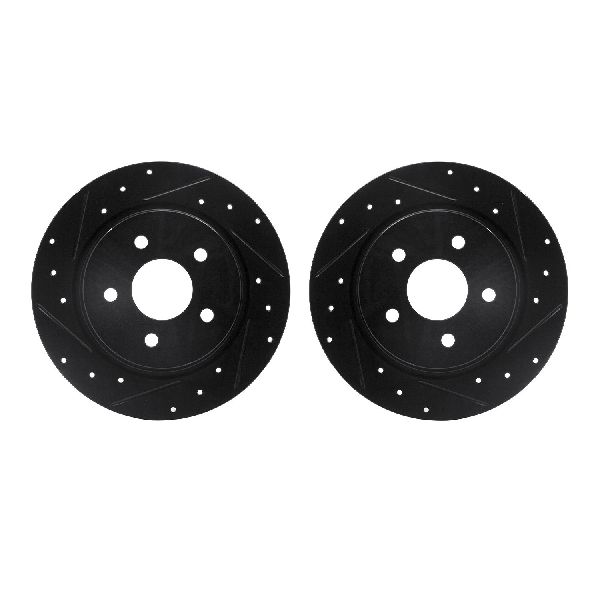 2013-2018 Ford C-Max Disc Brake Rotor Set - Rear (Dynamic Friction)