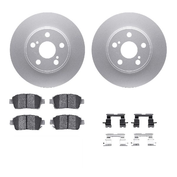 2004-2009 Toyota Prius Disc Brake Kit - Front (Dynamic Friction)